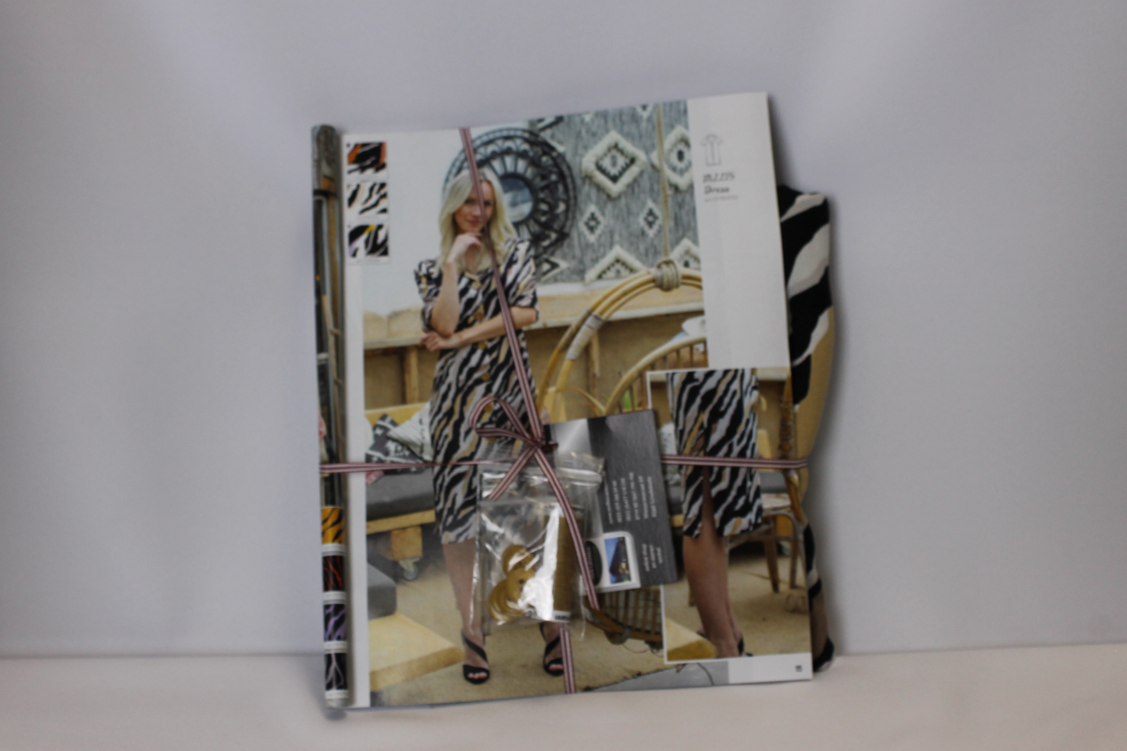 Linnen/ viscose kleedje  van My Image -voordeelpakket-